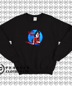 Vintage 1999 Bettie Paige Devil Pin Up Sweatshirt