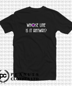 Whos Line Is It Anyways Retro Tv Show T Shirt