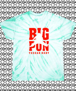 Air Pun Big Pun Yeeah Babys Cyclone Tie Dye T Shirt Mint