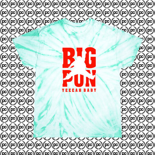 Air Pun Big Pun Yeeah Babys Cyclone Tie Dye T Shirt Mint