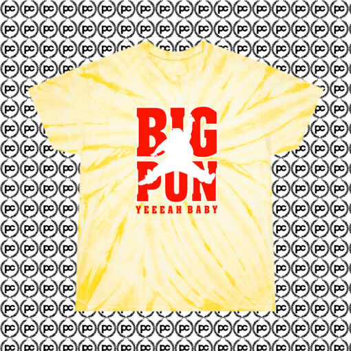 Air Pun Big Pun Yeeah Babys Cyclone Tie Dye T Shirt Pale Yellow