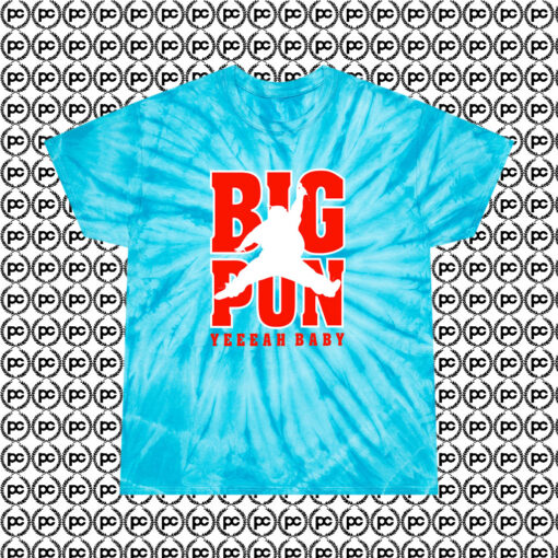 Air Pun Big Pun Yeeah Babys Cyclone Tie Dye T Shirt Turquoise