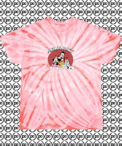 Animaniacs Wakko Yakko Dot In The Spotlight Cyclone Tie Dye T Shirt Coral