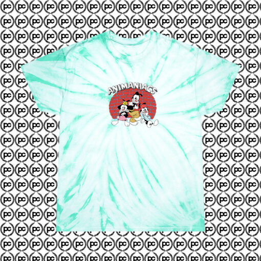 Animaniacs Wakko Yakko Dot In The Spotlight Cyclone Tie Dye T Shirt Mint