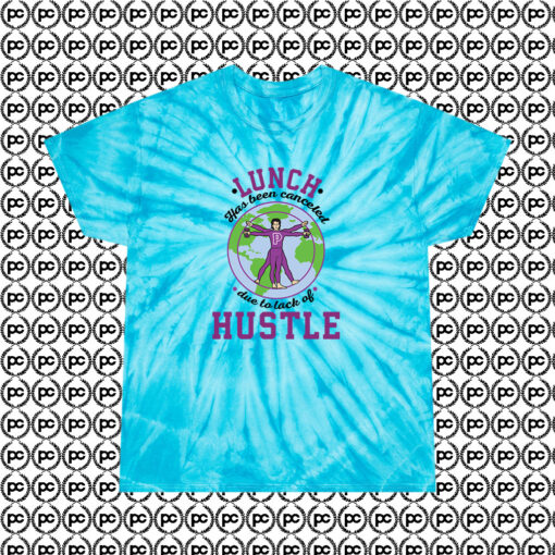 Best Lunch Hustle Cyclone Tie Dye T Shirt Turquoise