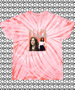 Blair Waldorf Cyclone Tie Dye T Shirt Coral