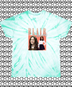 Blair Waldorf Cyclone Tie Dye T Shirt Mint