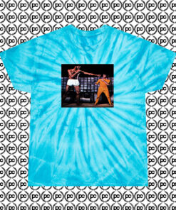 Bruce Lee Kareem Abdul Jabbar Cyclone Tie Dye T Shirt Turquoise