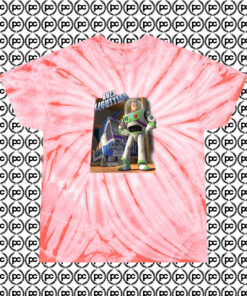 Cool Buzz Lightyear Vintage Cyclone Tie Dye T Shirt Coral