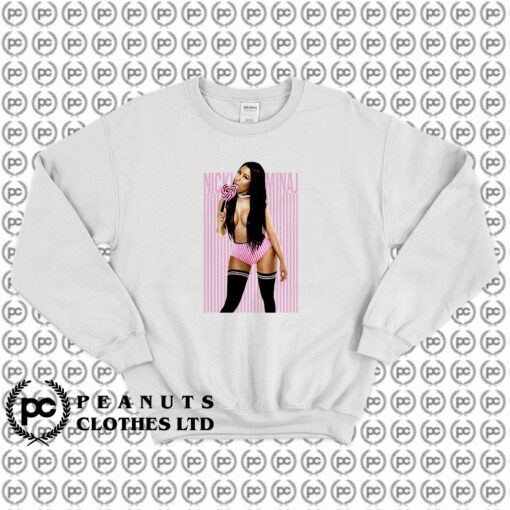 Cute Nicki Minaj Licking Lollipop Sweatshirt