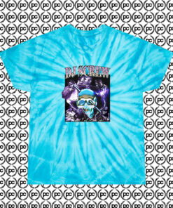 DJ Screw Vintage 90s Rap Cyclone Tie Dye T Shirt Turquoise