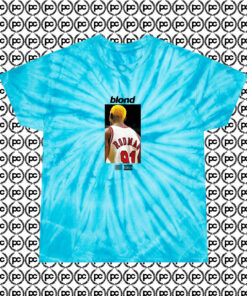 Dennis Rodman x Frank Ocean Blond Cyclone Tie Dye T Shirt Turquoise