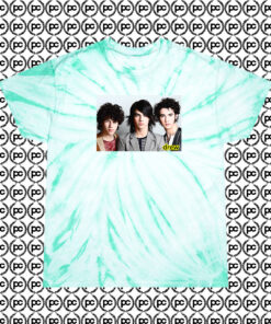 Drew Jonas Brother Cyclone Tie Dye T Shirt Mint