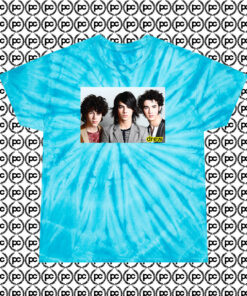 Drew Jonas Brother Cyclone Tie Dye T Shirt Turquoise