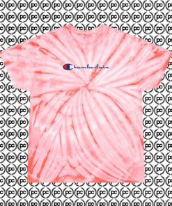 Emma chamberlain Cyclone Tie Dye T Shirt Coral