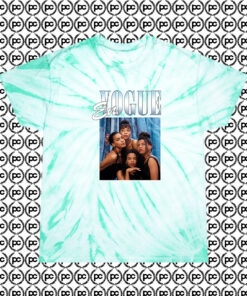 En Vogue Rapper Cyclone Tie Dye T Shirt Mint