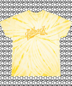 Fatback Band Vintage Cyclone Tie Dye T Shirt Pale Yellow