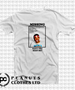 Frank Ocean Missing Have You Seen Me T Shirt