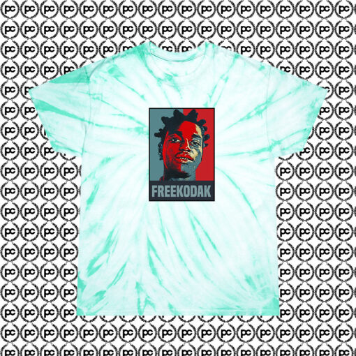 Free Kodak Black Poster Cyclone Tie Dye T Shirt Mint