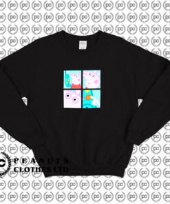 Funny Peppa Pig Hanging Up Phone Meme Sweatshirt