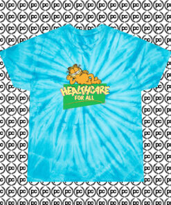 Garfield Healthcare For All Cyclone Tie Dye T Shirt Turquoise