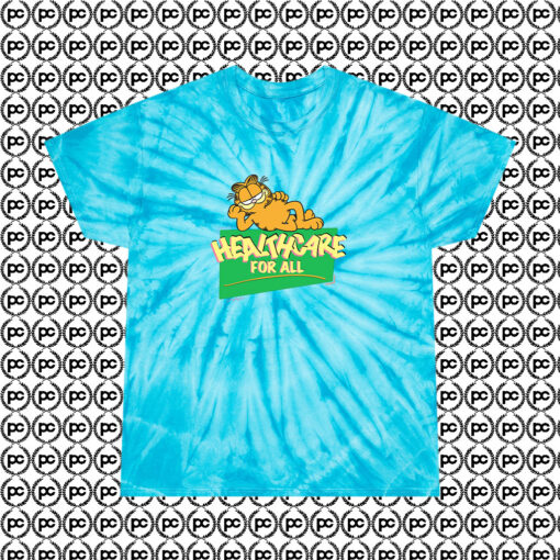 Garfield Healthcare For All Cyclone Tie Dye T Shirt Turquoise