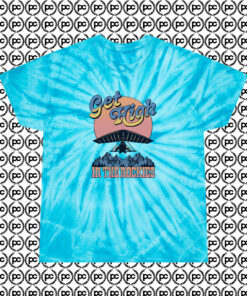 Get High The Rockies Cyclone Tie Dye T Shirt Turquoise