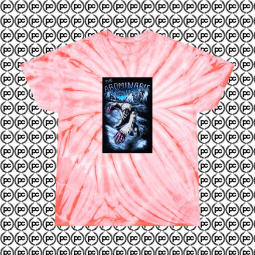 Get Order The Abominable Snowman Shirt Cyclone Tie Dye T Shirt Coral