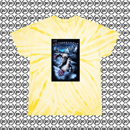 Get Order The Abominable Snowman Shirt Cyclone Tie Dye T Shirt Pale Yellow