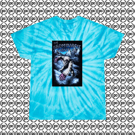 Get Order The Abominable Snowman Shirt Cyclone Tie Dye T Shirt Turquoise