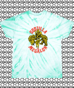 Godzilla Vs Megalon Vintage Cyclone Tie Dye T Shirt Mint