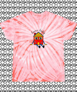 Home Body Introvert Cyclone Tie Dye T Shirt Coral