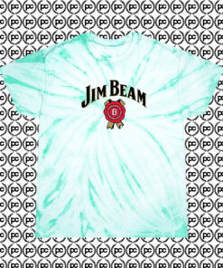 Jim Beam Symbol Cutes Cyclone Tie Dye T Shirt Mint