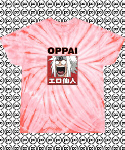 Jiraiya Exquisite Tastes Cyclone Tie Dye T Shirt Coral