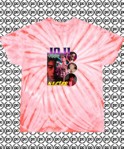 Joji Miller Nectar 90s Retro Cyclone Tie Dye T Shirt Coral