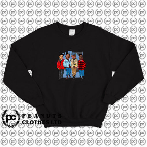 Juice 90s Movie Characters Artwork Sweatshirt