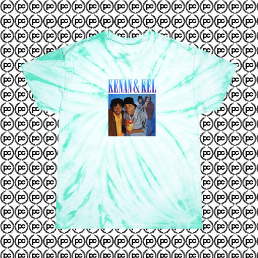 Kenan Kel Rapper Cyclone Tie Dye T Shirt Mint