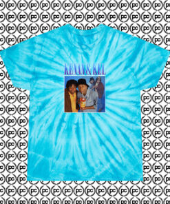 Kenan Kel Rapper Cyclone Tie Dye T Shirt Turquoise