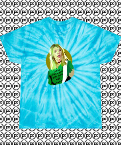 Kim Gordon New Cyclone Tie Dye T Shirt Turquoise