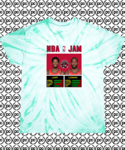 Kyle Lowry x Kawhi Leonard NBA Jam Cyclone Tie Dye T Shirt Mint