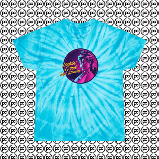 Lookin Good Mrs Wheeler Shirt Stranger Things Cyclone Tie Dye T Shirt Turquoise