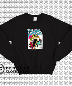 Marvel The New Mutants Comic Poster Sweatshirt