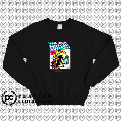 Marvel The New Mutants Comic Poster Sweatshirt