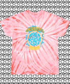 New Goldroger Avrakadavra Cyclone Tie Dye T Shirt Coral