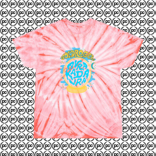 New Goldroger Avrakadavra Cyclone Tie Dye T Shirt Coral