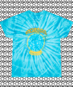 New Goldroger Avrakadavra Cyclone Tie Dye T Shirt Turquoise