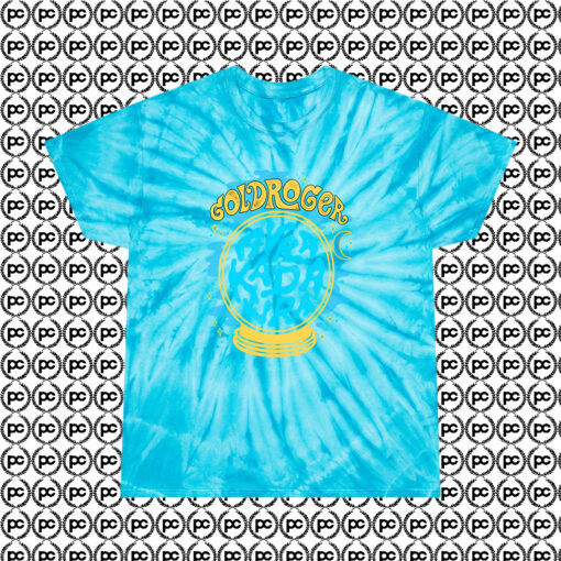 New Goldroger Avrakadavra Cyclone Tie Dye T Shirt Turquoise