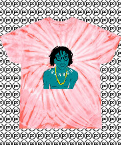 New Lil Tecca Merch Cyclone Tie Dye T Shirt Coral