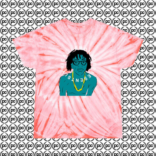 New Lil Tecca Merch Cyclone Tie Dye T Shirt Coral