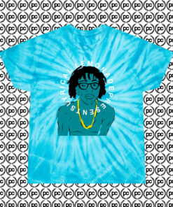 New Lil Tecca Merch Cyclone Tie Dye T Shirt Turquoise